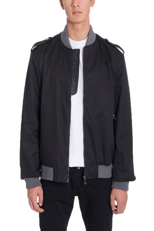 Cotton Casual Bomber Jacket - King Exchange Apparel 