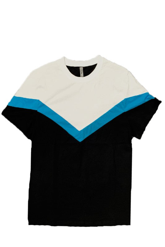 Color Block T-Shirt - King Exchange Apparel 