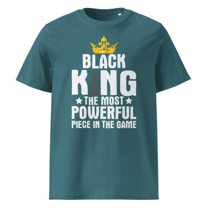 Men's King Chess Piece Organic Cotton Shirt - King Exchange Apparel 